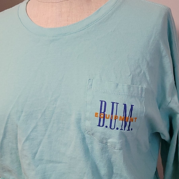 B•U•M Equipment Blue Shirt - Picture 2 of 5